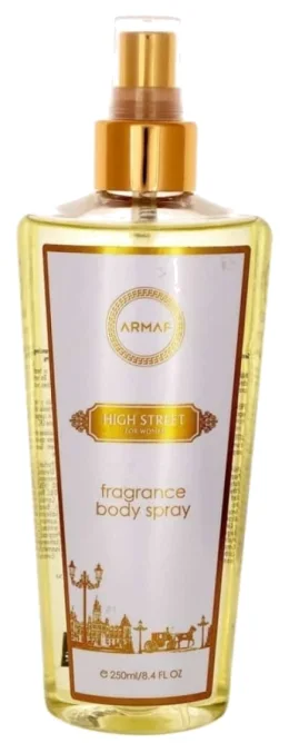 Armaf High Street Body Mist para Mujer 250 Ml Fragancia Floral Femenina Elegante