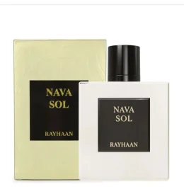 Rayhaan Nava Sol - Perfume Unisex Almizcle Floral Amaderado - Eau de Parfum 100 Ml Vaporizador