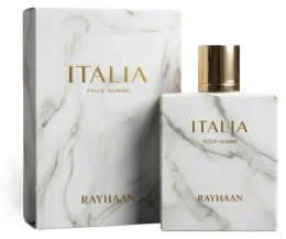 Rayhaan Italia Eau de Parfum Unisex 100 Ml Fragancia Cítrica Amaderada para Hombre y Mujer