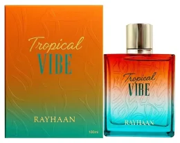 Rayhaan Tropical Vibe Fruity Floral Fresh Woody Eau de Parfum Spray Unisex 100 Ml