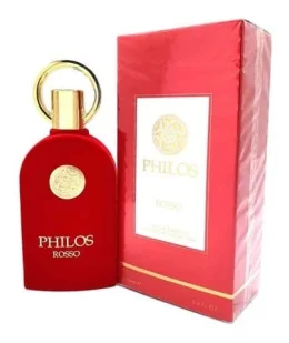 Maison Alhambra Philos Rosso Eau de Parfum para Mujer - Fragancia cautivadora con notas de rosa y pachulí