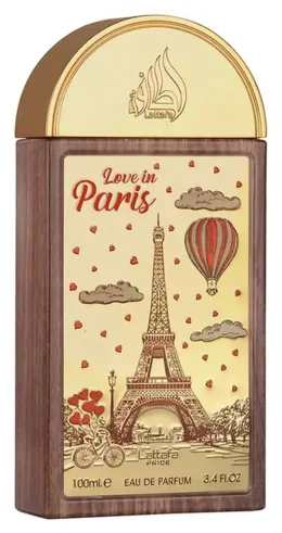 Lattafa Pride Love In Paris Eau de Parfum 100 Ml Fragancia Femenina Floral Dulce