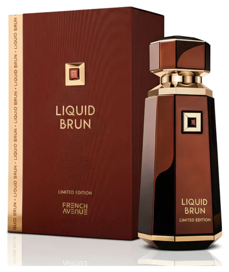 French Avenue Liquid Brun Limited Edition, frasco y estuche