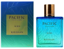 Rayhaan Pacific Aura Eau de Parfum para Hombre, 100 Ml