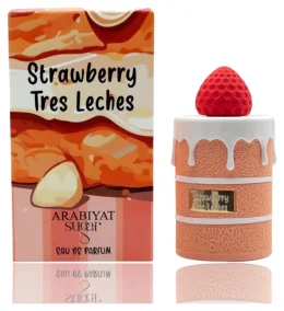 Arabiyat Sugar Strawberry Tres Leches Eau de Parfum Unisex 100 Ml Fragancia Gourmand Dulce y Cremosa