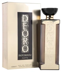Riffs Deoro Patchouli Eau de Parfum Spray Unisex 100 Ml For Men