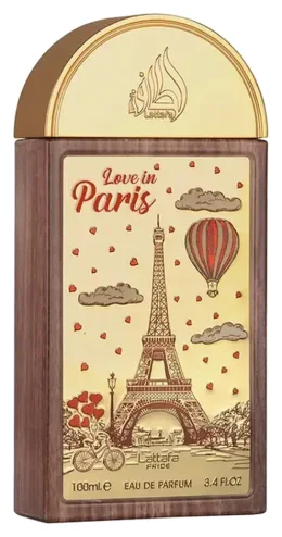 Lattafa Pride Love In Paris - Perfume Unisex Gourmand Afrutado - Eau de Parfum 100 Ml Vaporizador