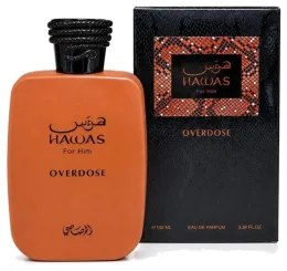 Rasasi Hawas Overdose - Perfume Masculino Oriental Especiado - Eau de Parfum 100 Ml Vaporizador