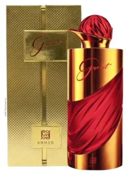 Ahmed Al Maghribi Eau de Parfum Garnet Unisex 100 Ml Fragancia Oriental Floral Amaderada