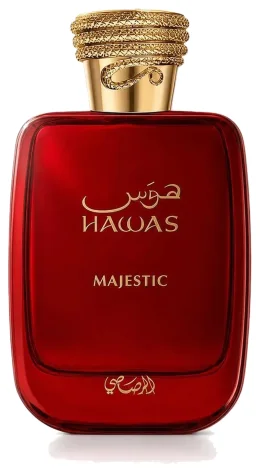 Rasasi Hawas Majestic - Perfume Unisex Amaderado Aromático - Eau de Parfum 100 Ml Vaporizador