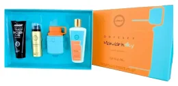 Set Armaf Odyssey Mandarine Sky Edp 100ml + Perfume Body Spray 50ml + Shower Gel 100ml + Shampoo 100ml