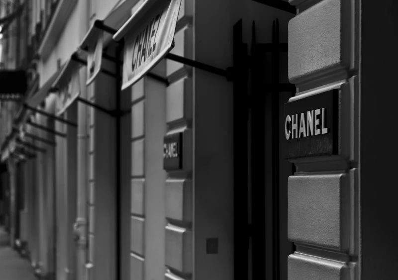 Boutique de Chanel en la rue Cambon de París
