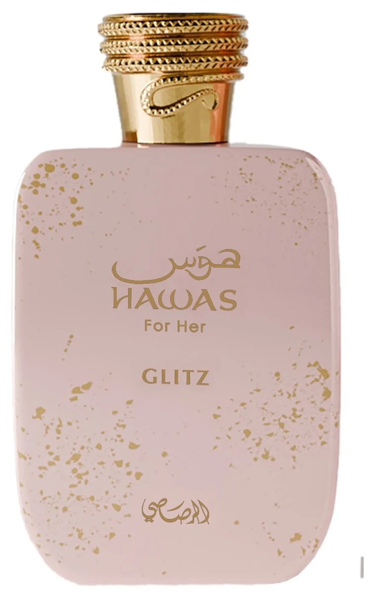 Frasco de Rasasi Hawas Glitz, Eau de Parfum 100 ml para mujer