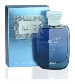 RASASI Hawas Ice Para Hombre Eau de Parfum 100ml - Fragancia Oriental Masculina Exclusiva