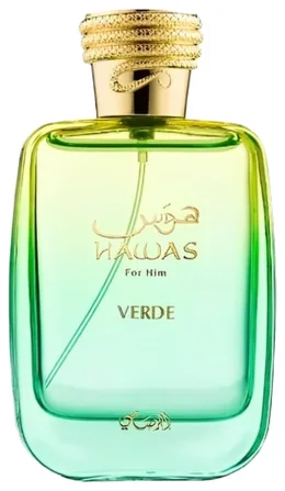 Rasasi Hawas Verde - Perfume Masculino Cítrico Aromático - Eau de Parfum 100 Ml Vaporizador