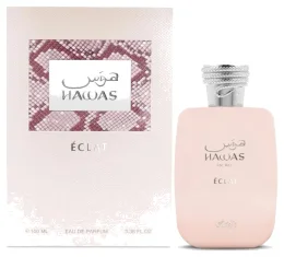 Rasasi Hawas Eclat 100ml Eau de Parfum para Mujer - Perfume Árabe de Larga Duración
