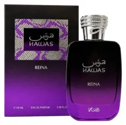 Rasasi Hawas Reina - Perfume Unisex Oriental Vainilla - Eau de Parfum 100 Ml Vaporizador