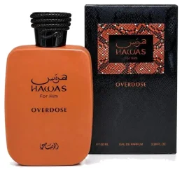 Rasasi Hawas Overdose - Perfume Masculino Oriental Especiado - Eau de Parfum 100 Ml Vaporizador