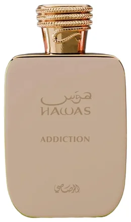 RASASI Hawas Addiction - Perfume Unisex Oriental Amaderado - Eau de Parfum 100 ml Vaporizador