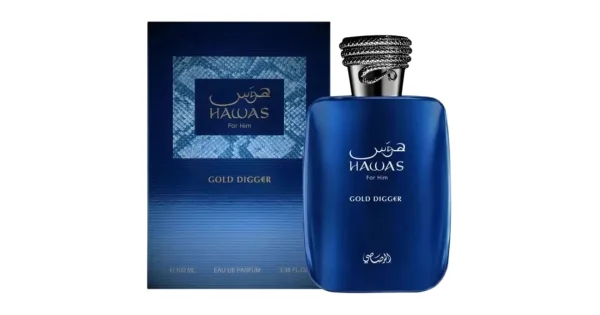 Rasasi Hawas Gold Digger: el Hawas más cálido, con pera, canela y vainilla