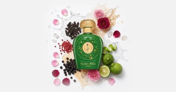 Lattafa Opulent Milano: el Opulent verde, con timur, rosa y vetiver