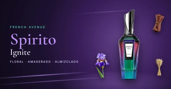 French Avenue Spirito Ignite: iris, palomitas y cuero en un extracto unisex