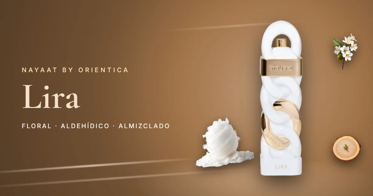Orientica Lira by Nayaat: aldehídos, azahar y cedro en el estilo limpio del que todo el mundo habla