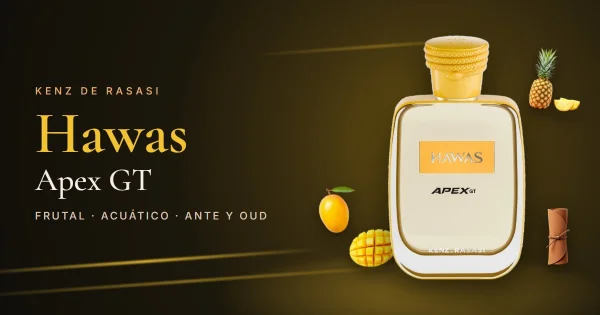Rasasi Hawas Apex GT: el Hawas gran turismo, frutal y con fondo de ante y oud