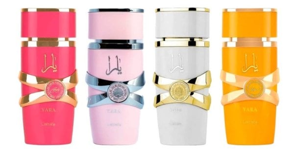 Lattafa Yara: guía completa de todos los perfumes de la familia Yara