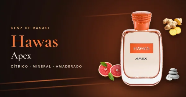 Rasasi Hawas Apex: el Hawas cítrico y mineral de Kenz de Rasasi