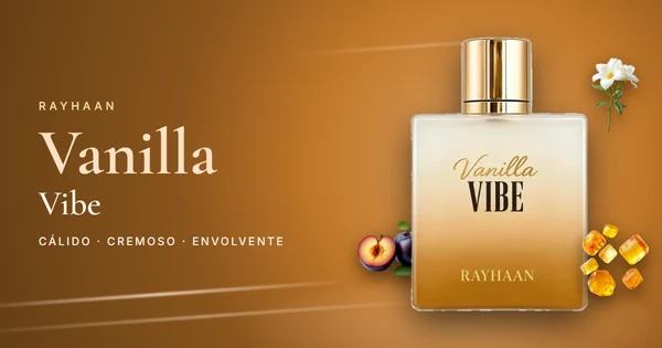 Rayhaan Vanilla Vibe: la nueva vainilla árabe de 2026, con ciruela, tuberosa y oud