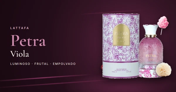 Lattafa Petra Viola: la nueva Petra de 2026, con frambuesa, violeta y algodón de azúcar
