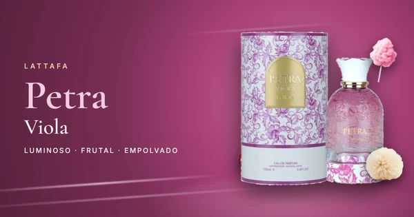 Lattafa Petra Viola: la nueva Petra de 2026, con frambuesa, violeta y algodón de azúcar