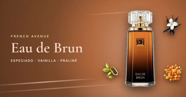 French Avenue Eau de Brun: el nuevo perfume de la familia Liquid Brun, cálido, especiado y unisex