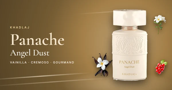 Khadlaj Panache Angel Dust: la vainilla cremosa con nardo, ron y crema batida