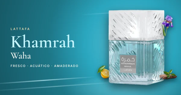 Lattafa Khamrah Waha: el Khamrah fresco, con yuzu, pepino y sal marina