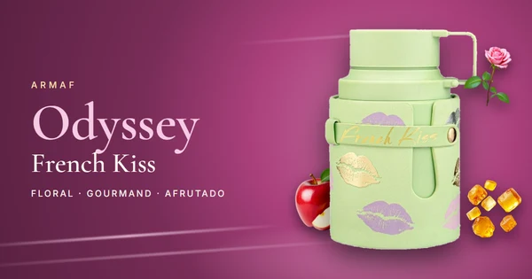 Armaf Odyssey French Kiss: un floral gourmand de fresa, coco y praliné