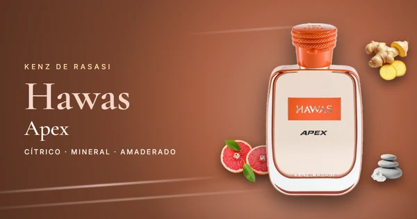 Rasasi Hawas Apex: el Hawas cítrico y mineral de Kenz de Rasasi